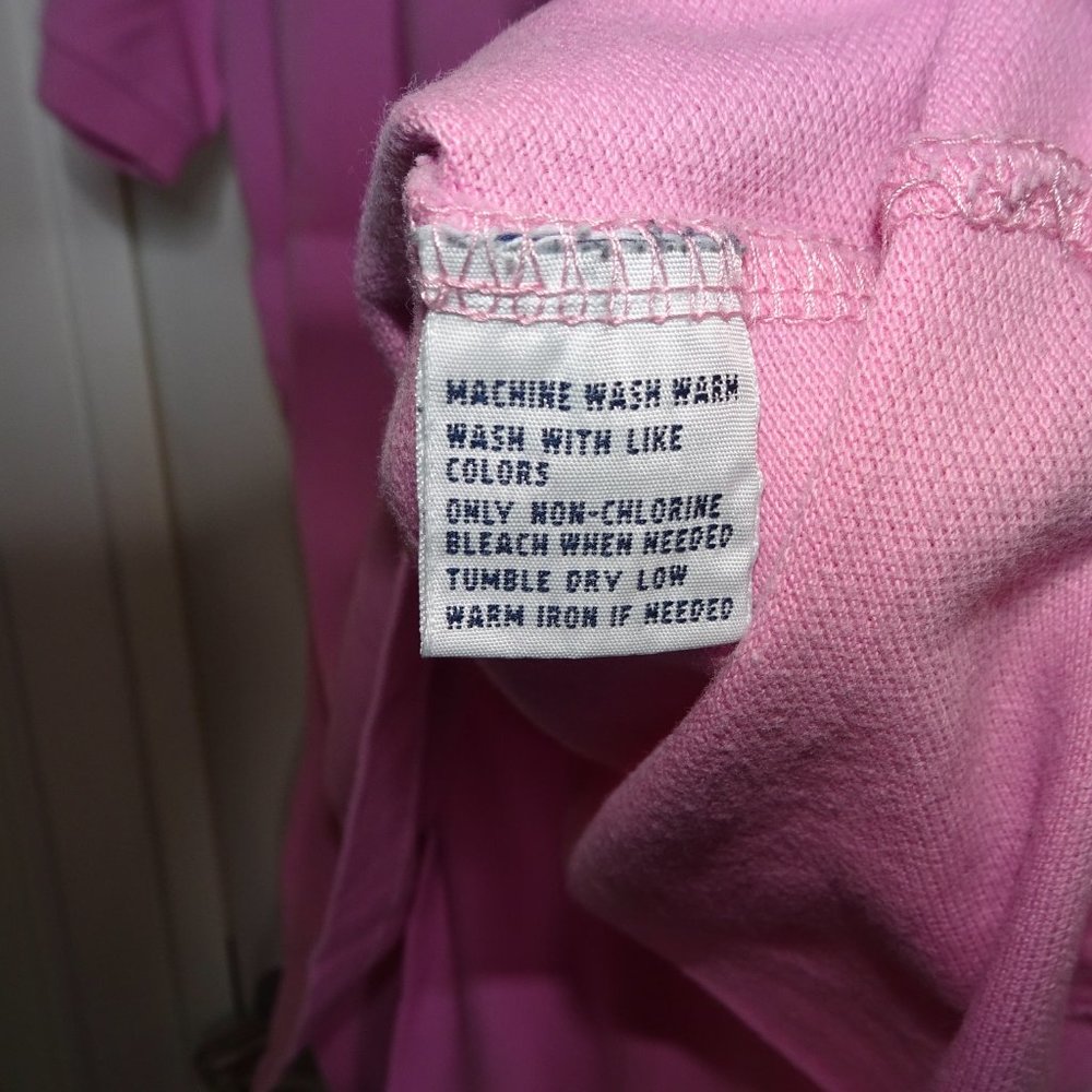 Pink 2-button Classic Fit Ralph Lauren Polo Shirt - Picture 6 of 6